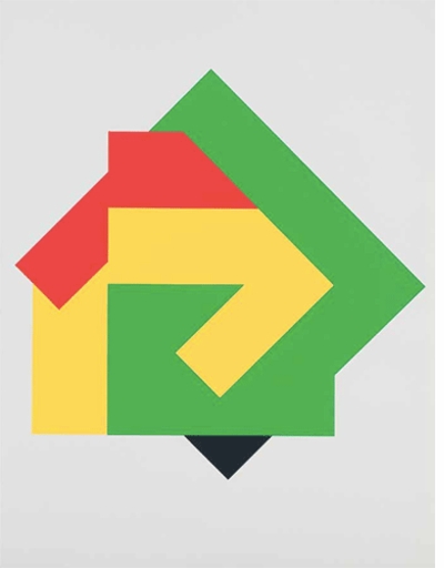 Robert Overby: "Space No. 9 (Study for RTO)" (1969)
