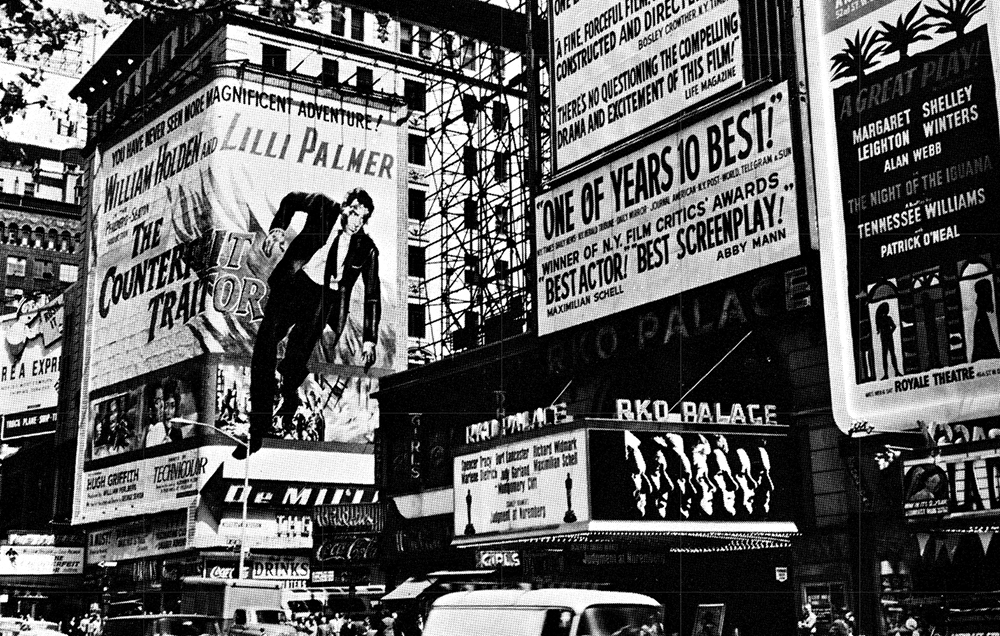 "Times Square, New York," by Peter Blake, is reproduced from