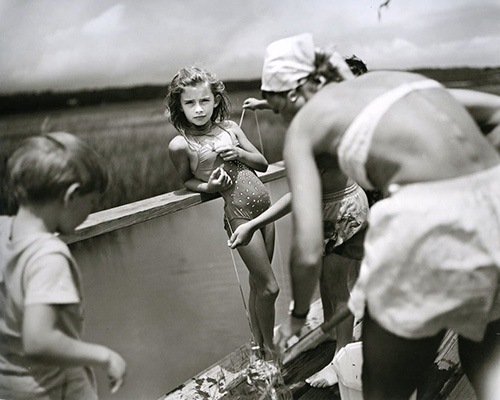"Crabbing at Pawley