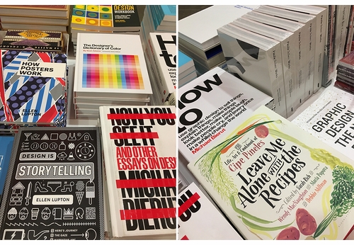 See pics from our 2017 AIGA pop-up bookstore!