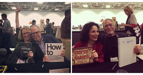 See pics from our 2017 AIGA pop-up bookstore!