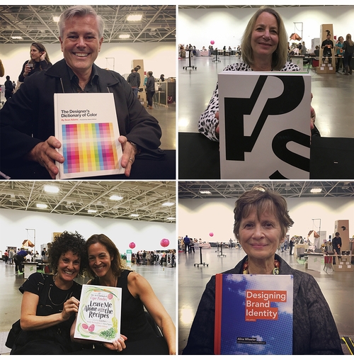 See pics from our 2017 AIGA pop-up bookstore!