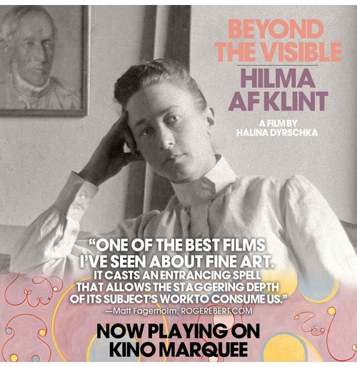 See the new film on Hilma af Klint, playing in virtual cinemas via Kino Marquee