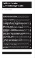 Self-Institution: Terminology Audit
