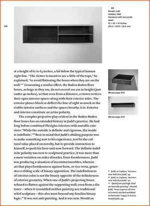 Sensuous Thoughts: Essays on the Work of Donald Judd