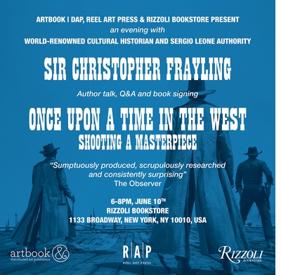 Sir Christopher Frayling speaking and signing 'Once Upon a Time in the West' at Rizzoli