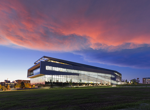 Featured photograph, of the James B. Hunt Jr. Library in Raleigh, North Carolina, is reproduced from