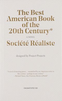 Societe Realiste: The Best American Book