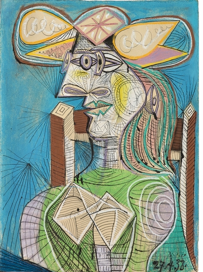 Some much-needed inspiration in the pure creativity of Picasso's work on and with paper