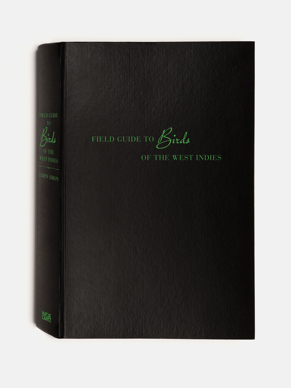 Taryn Simon Field Guide to Birds of the West Indies ARTBOOK