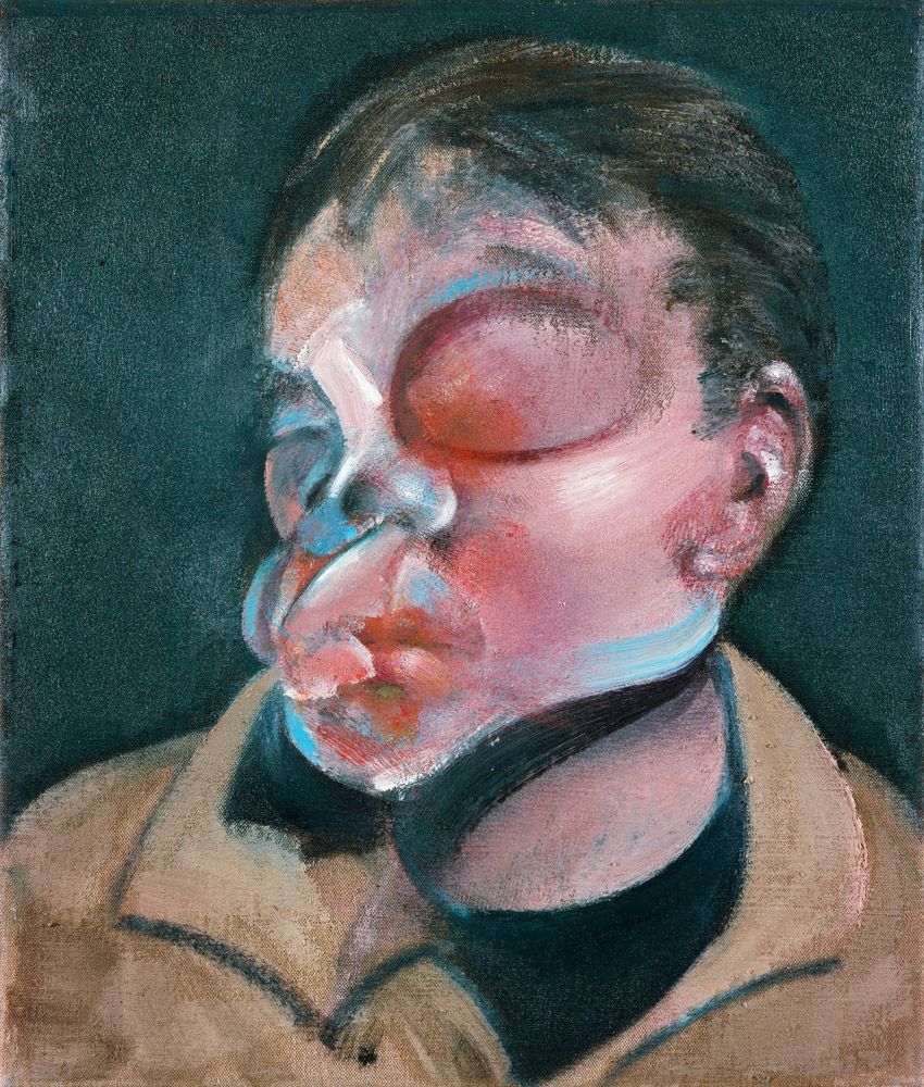 "Self-Portrait with Injured Eye" (1972), 
