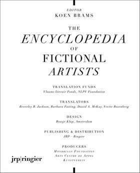 The Encyclopedia of Fictional Artists