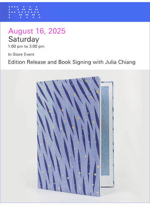 The Fabric Workshop presents an edition release and book signing with Julia Chiang