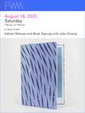 The Fabric Workshop presents an edition release and book signing with Julia Chiang