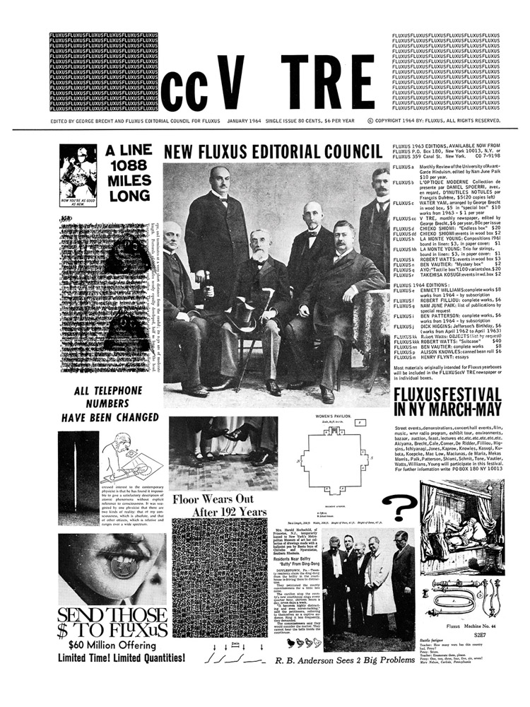 The Fluxus Newspaper ARTBOOK | D.A.P. 2024 Catalog Books