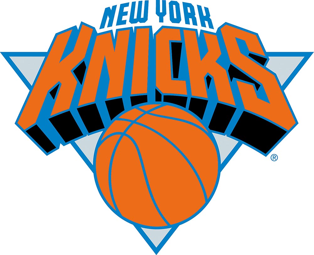 The New York Knicks logo, from
