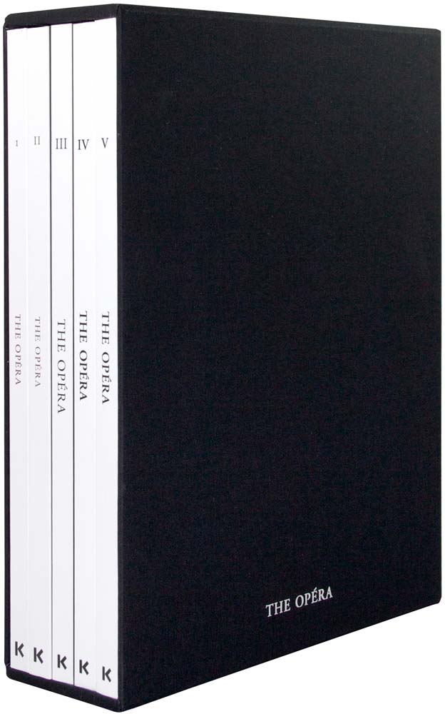 The Opéra Volumes I-V, Special Edition ARTBOOK | D.A.P. 2018