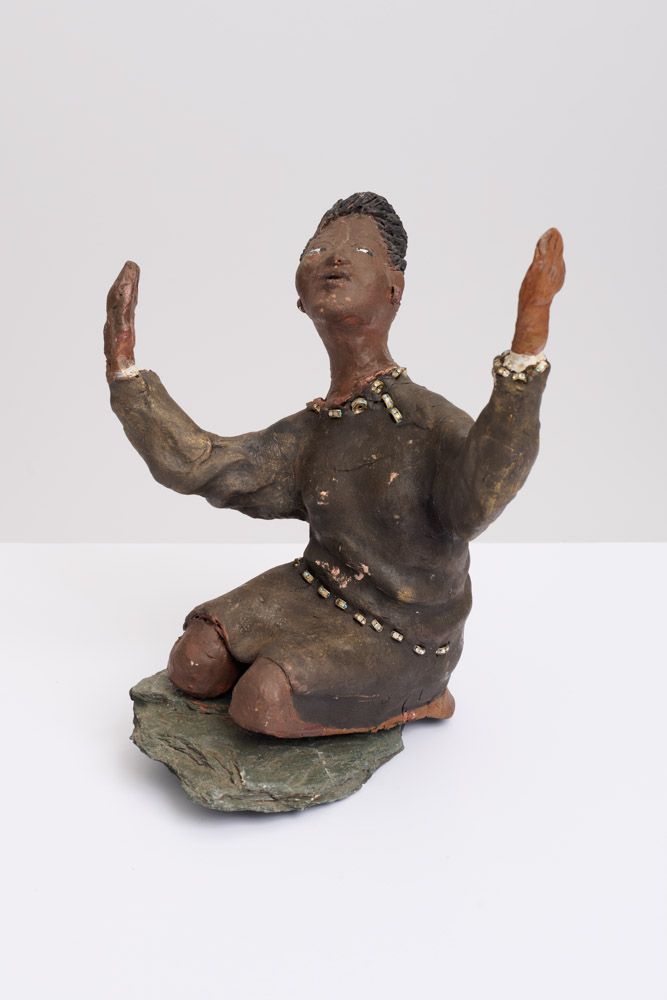 A figure from the "Hallelyuya Ladies" (1998), 