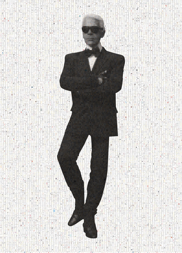 Featured image, of legendary designer, brand leader, publisher, collector and photographer Karl Lagerfeld, is reproduced from