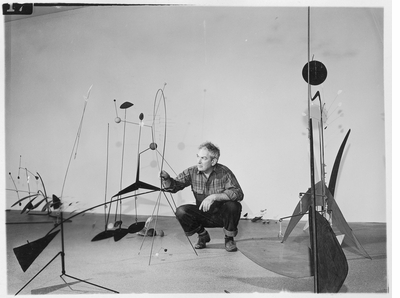 Thinking of Alexander Calder, born OTD 1898