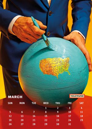 Toilet Paper: Calendar 2017