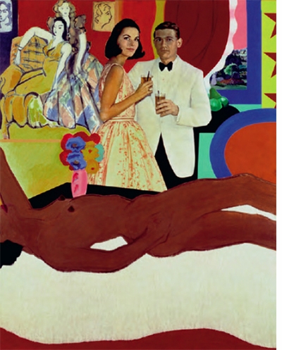 Tom Wesselmann, "Great American Nude #52" (1963) 