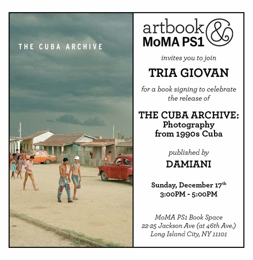 Tria Giovan to launch The Cuba Archive at Artbook @ MoMA PS1