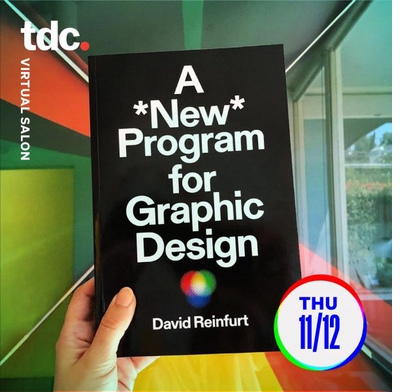 Type Directors Club presents 'A *New* Program for Graphic Design' with David Reinfurt