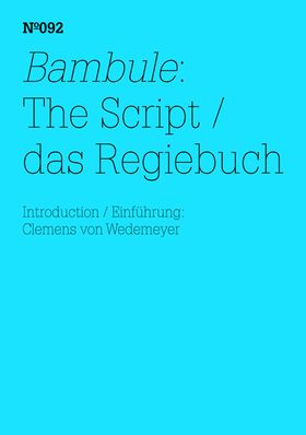 Ulrike Meinhof & Eberhard Itzenplitz: Bambule, The Script