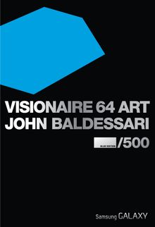 Visionaire No. 64: Art, Baldessari Blue Edition