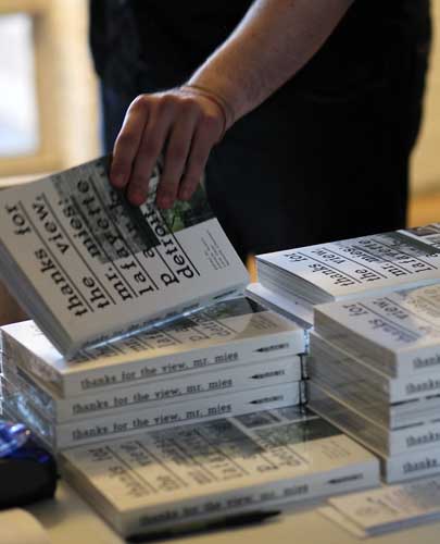 A stack of Metropolis Books