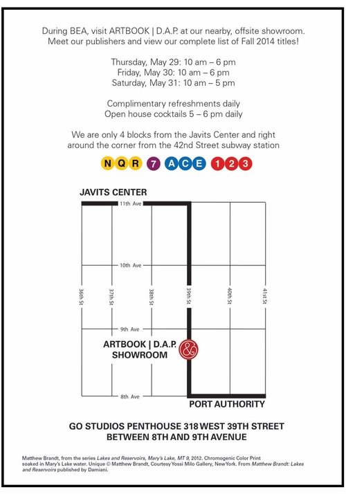 Visit the ARTBOOK | D.A.P. Showroom during BEA