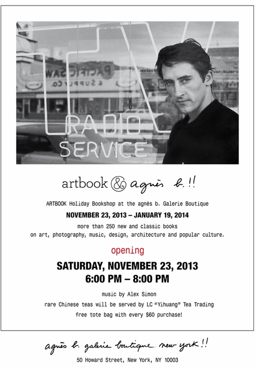 Visit the ARTBOOK Holiday Bookshop at the agns b. Galerie Boutique NYC