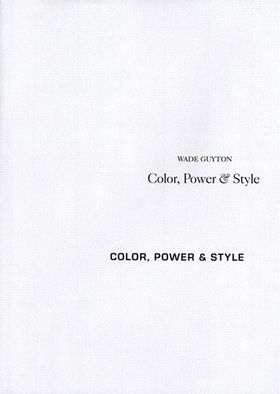 Wade Guyton: Color, Power & Style