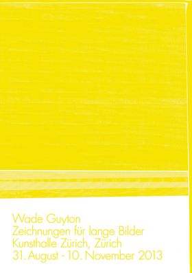 Wade Guyton: Zeichnungen fr Lange Bilder