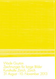 Wade Guyton: Zeichnungen fr Lange Bilder