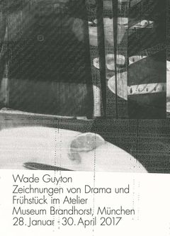 Wade Guyton: Zeichnungen von Drama und Frühstück im Atelier