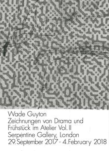 Wade Guyton: Zeichnungen von Drama und Frhstck im Atelier Vol. II