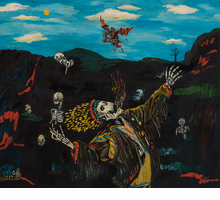 Wes Lang: The Black Paintings