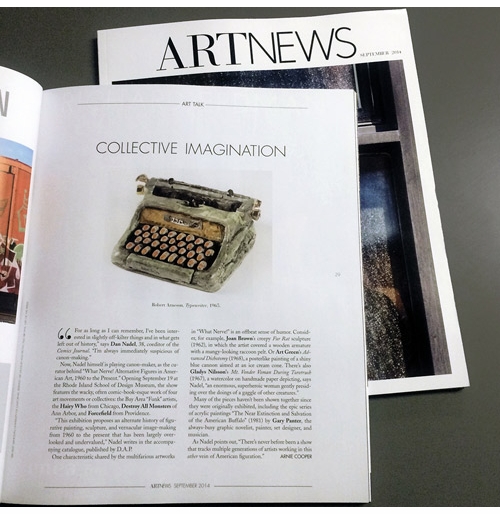 'What Nerve' Previewed in ARTnews