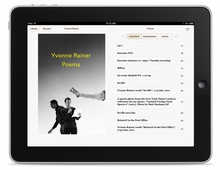 Yvonne Rainer Poems eBook