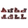 Auspicious Chinese Figurines - Chinese Dragon (Set of 8) #8