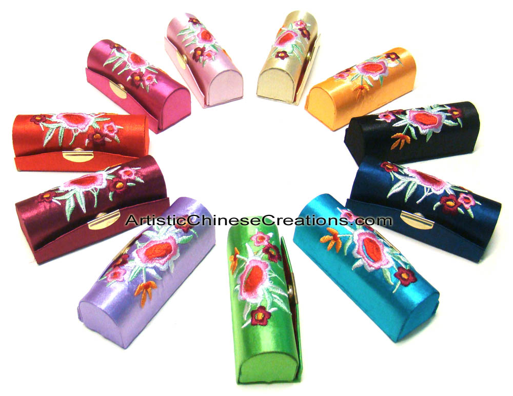 Lipstick Cases, Silk Lipstick Cases, Chinese Accessories, Chinese