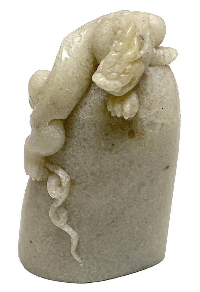 Pierre à Sceau Chinoise Robuste - Pour Sculpture, Calligraphie, Tampon Personnel - Taille 5x3x3 Cm