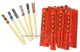 Decorated Chinese Wood Chopsticks - 24 Pairs