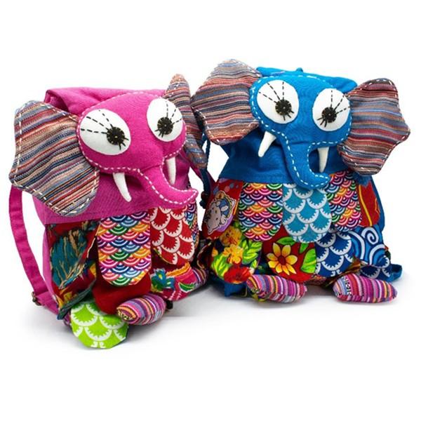 Elephant Patchwork Backpack (Assorted) #30 display picture 3