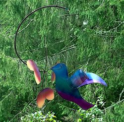 NEW!  BIRD "N FLOWER SPINNER