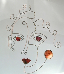 ROSA HANGING WIRE MOBILE