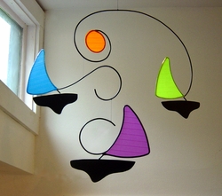 SAIL BOATS HANGING MOBILE -SPECIAL ORDER