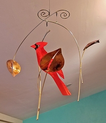 PERCHING CARDINAL MOBILE 